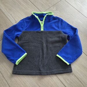 OshKosh B'gosh Blue and Gray Fleece Hoodie